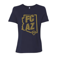 Load image into Gallery viewer, WOMEN&#39;S FCAZ STATE Tee
